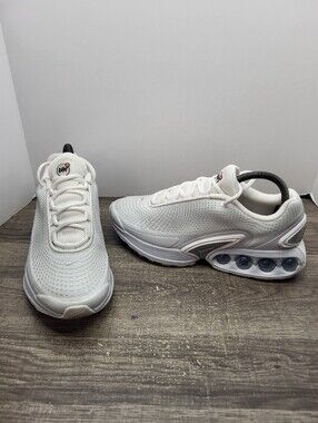 Nike Air Max DN White Pure Platinum Silver Shoes Running Women's Size 8.5